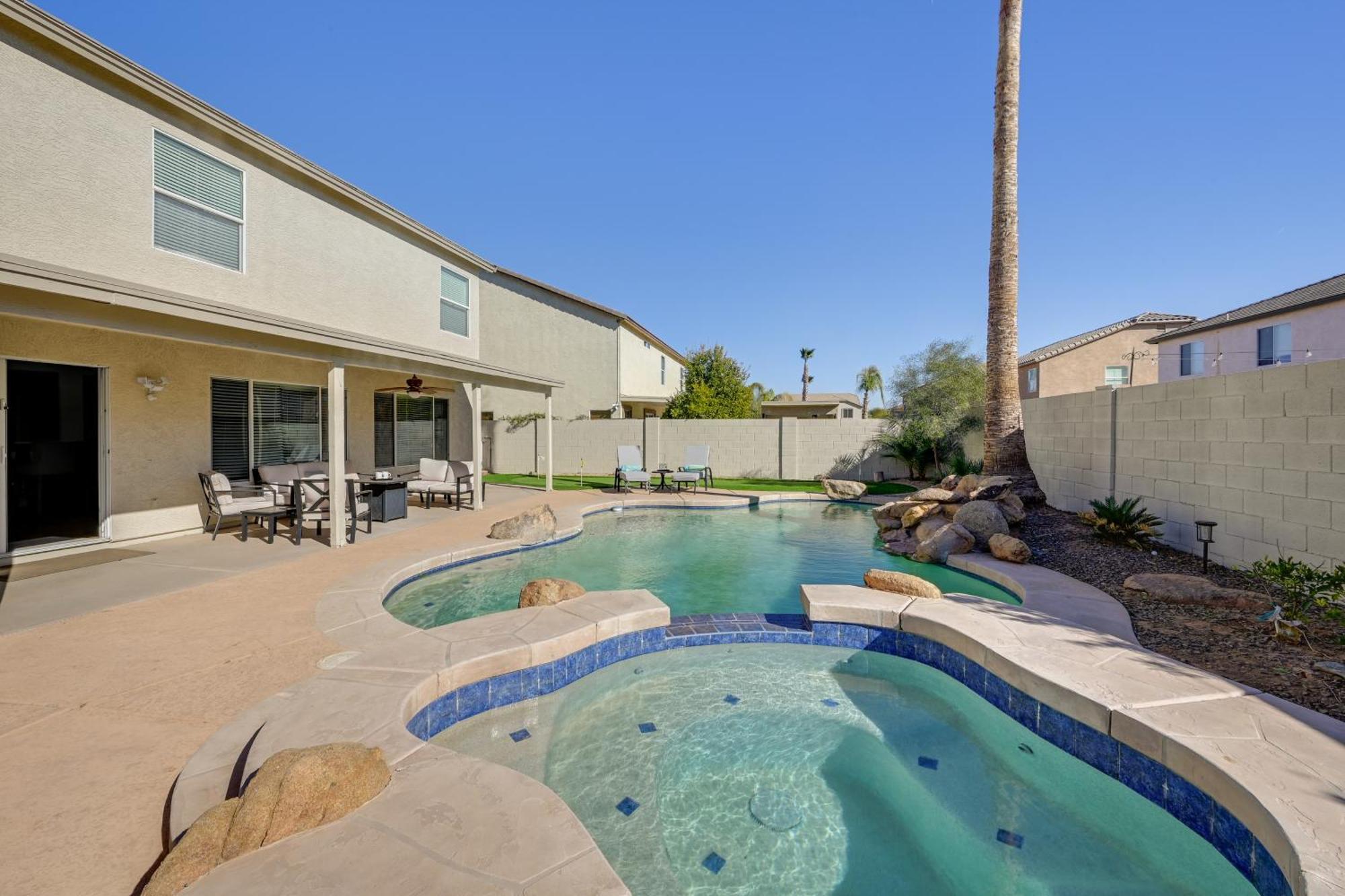 Spacious Arizona Home Pool, 9 Mi To San Tan Mtn Queen Creek Exterior photo