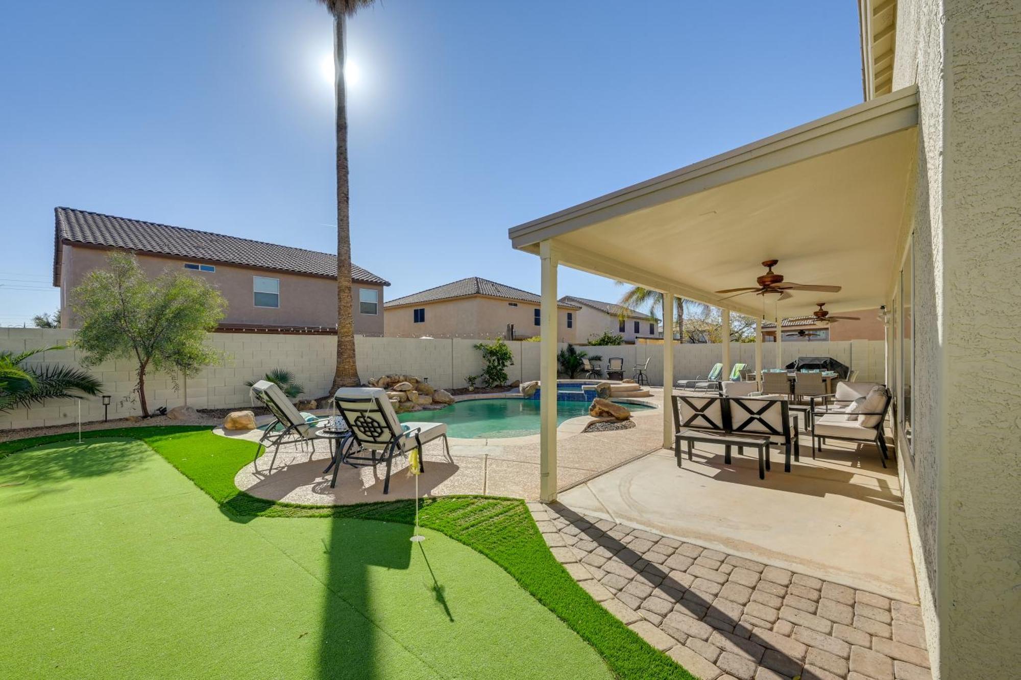 Spacious Arizona Home Pool, 9 Mi To San Tan Mtn Queen Creek Exterior photo