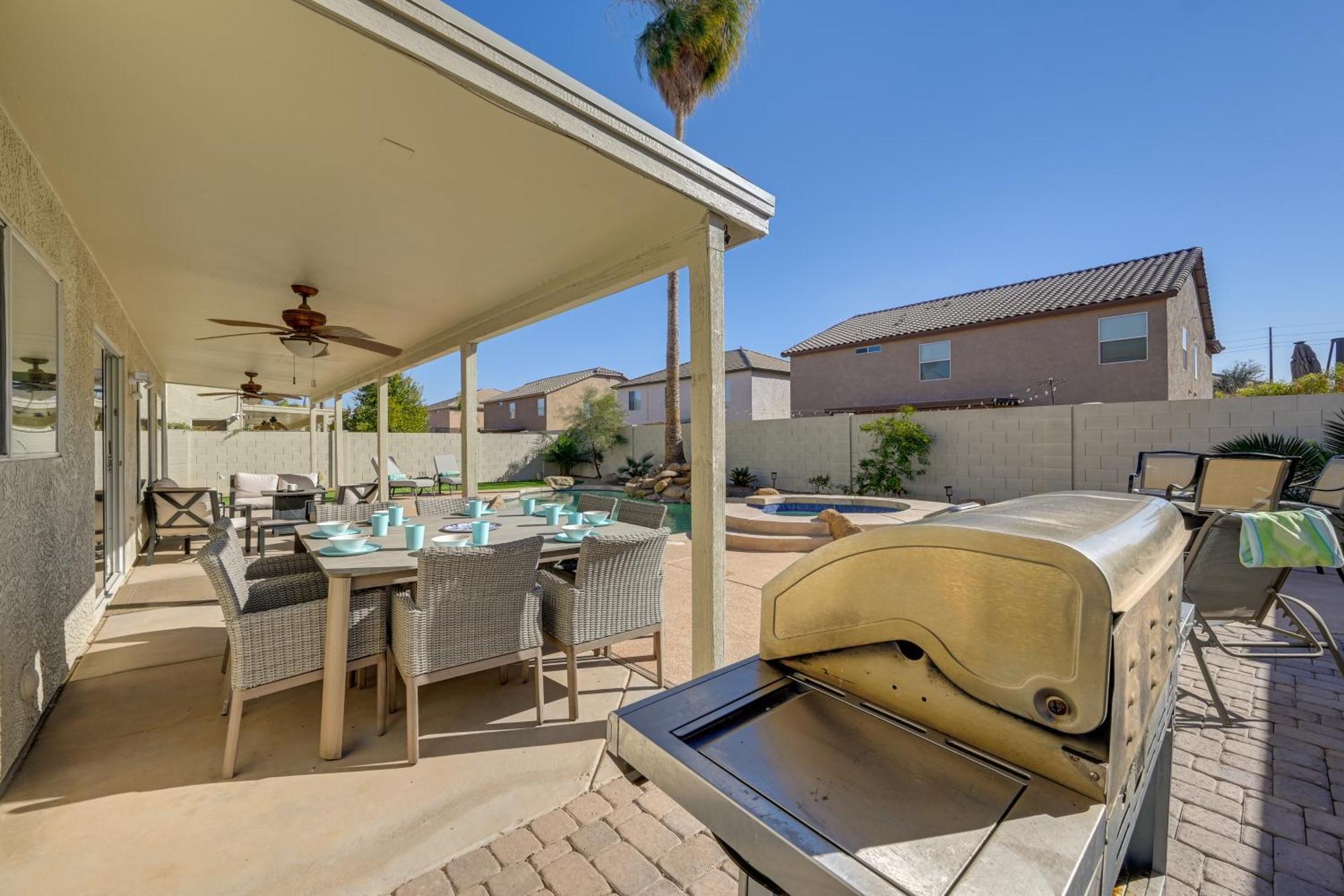 Spacious Arizona Home Pool, 9 Mi To San Tan Mtn Queen Creek Exterior photo